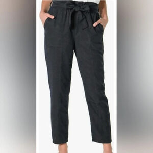 Social Standards by Sanctuary black Paper Bad cropped belted pants Medium